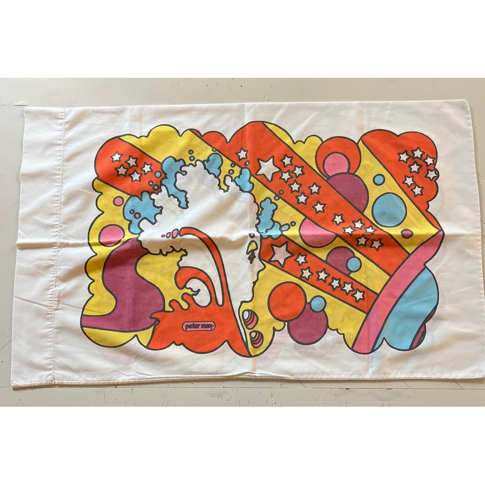 Vintage Peter Max Pillow Cases